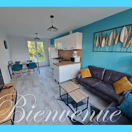 펜션 Maison Calme 8 Personnes Avec 4 Ch, Bureau, Jardin, Garage *